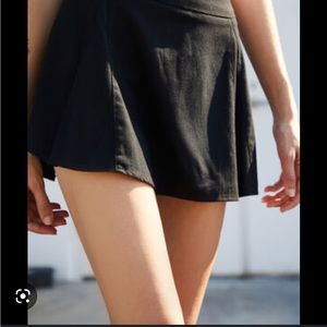 John Galt Black Skirt, One Size (XS-S)